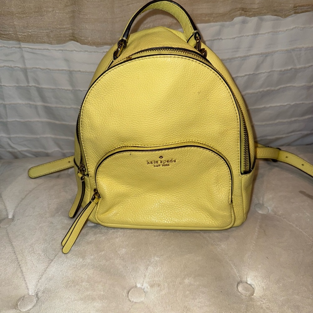 Kate Spade Sunny Yellow Backpack